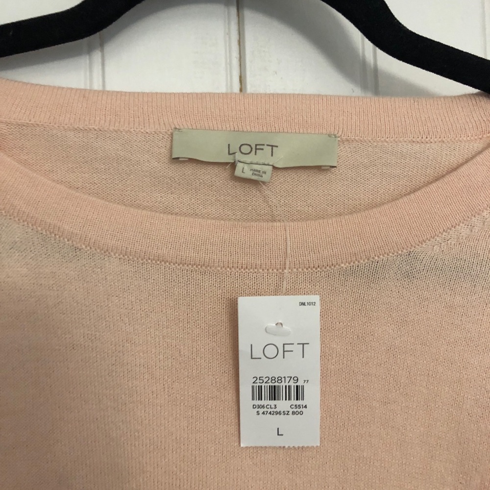 Pink blush shirt with tie sleeves - Picture 3 of 3